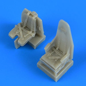 Sièges moustiques Quickboost QB72550 avec ceintures de sécurité pour Tamiya 1/72