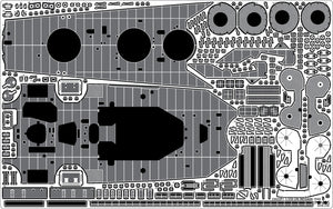 Pontos 37035F1 Croiseur lourd japonais Mogami 1942 Kit de détails 1/350 – image 22