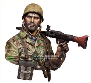 Young Miniatures YM1892 Parachutistes allemands de la Seconde Guerre mondiale 1/10 – image 2