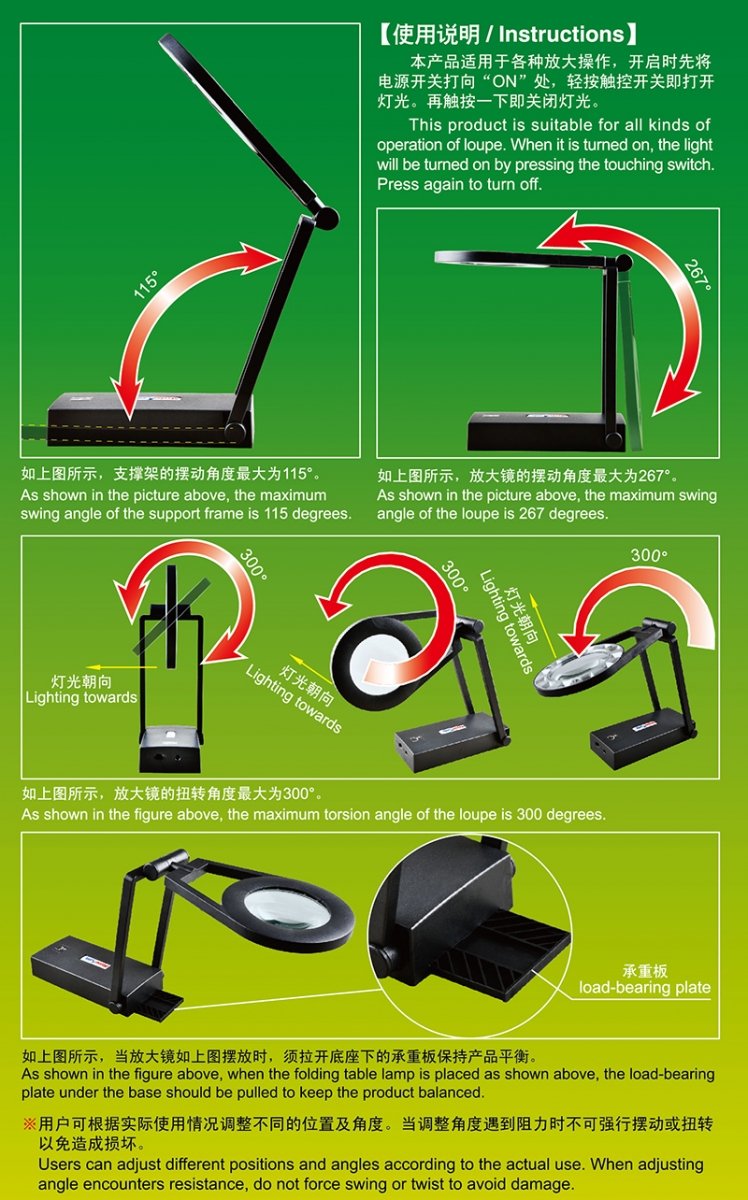 Loupe de modélisation LED Trumpeter 09959 – immagine 3