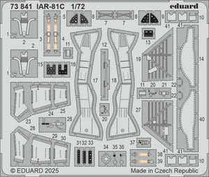 Eduard 73841 IAR-81C ensemble de détails IBG 1/72