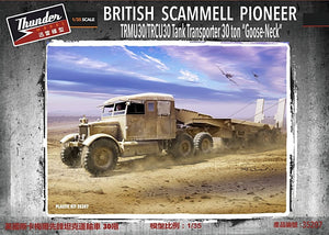 Thunder Model 35207 Transporteur de chars britannique Scammell Pioneer TRMU30/TRCU30 30 tonnes « Col de cygne » 1/35