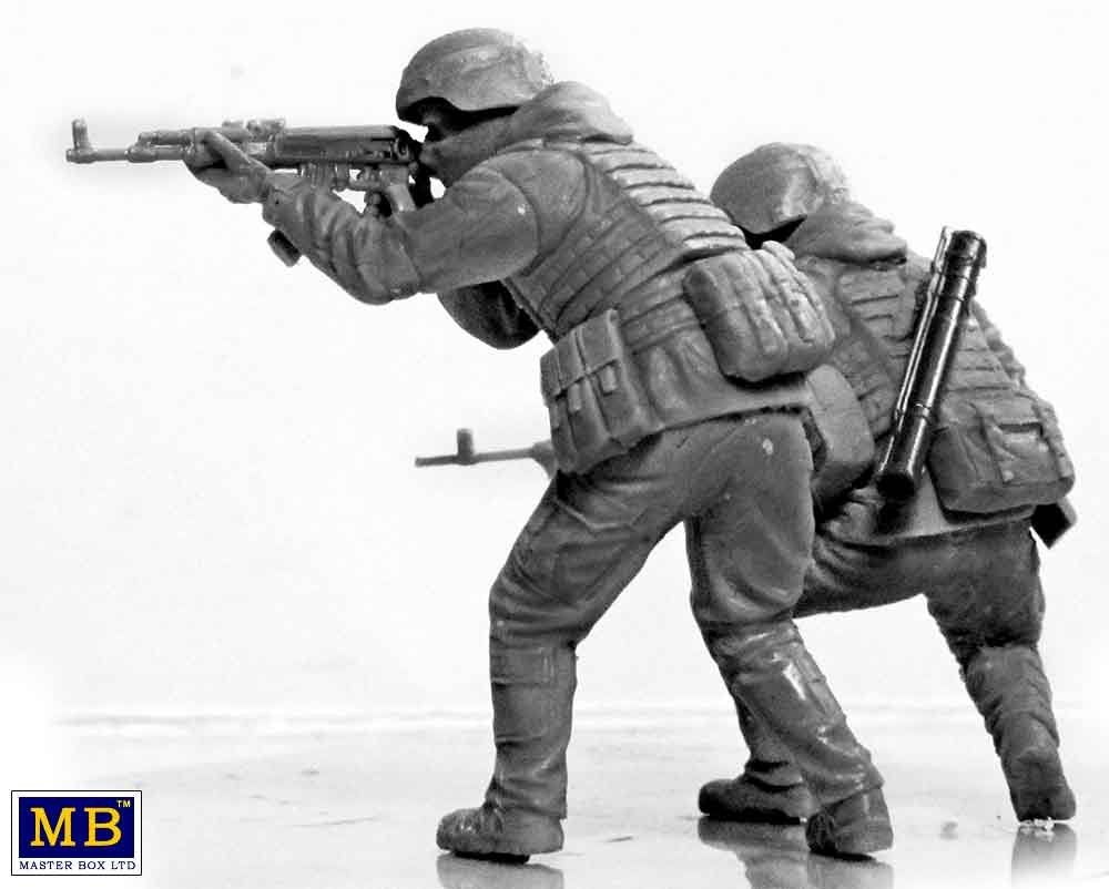 Master Box 35225, série Guerre russo-ukrainienne, maquette n° 3. Défense de Kharkiv, mars 2022, échelle 1/35 – immagine 9
