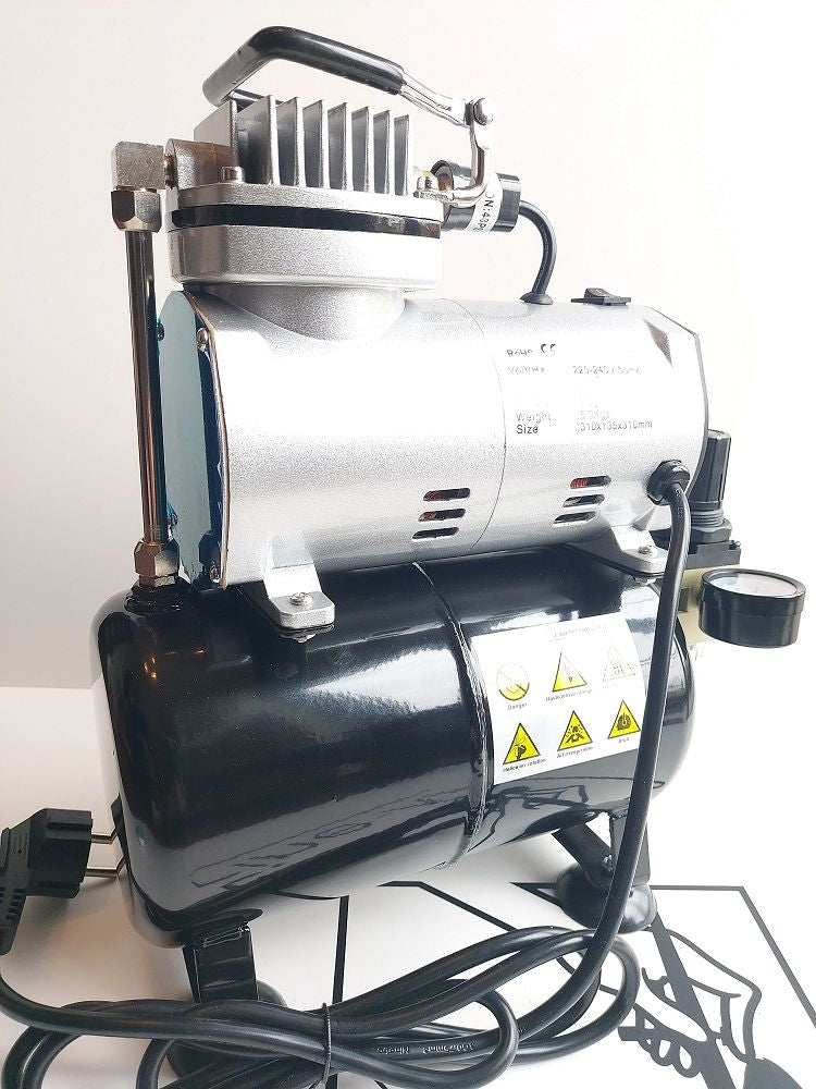 Compresseur sans huile Fine Art FA-20T 3 l avec filtre et réducteur Premium Line (S5000)  – imagen 4