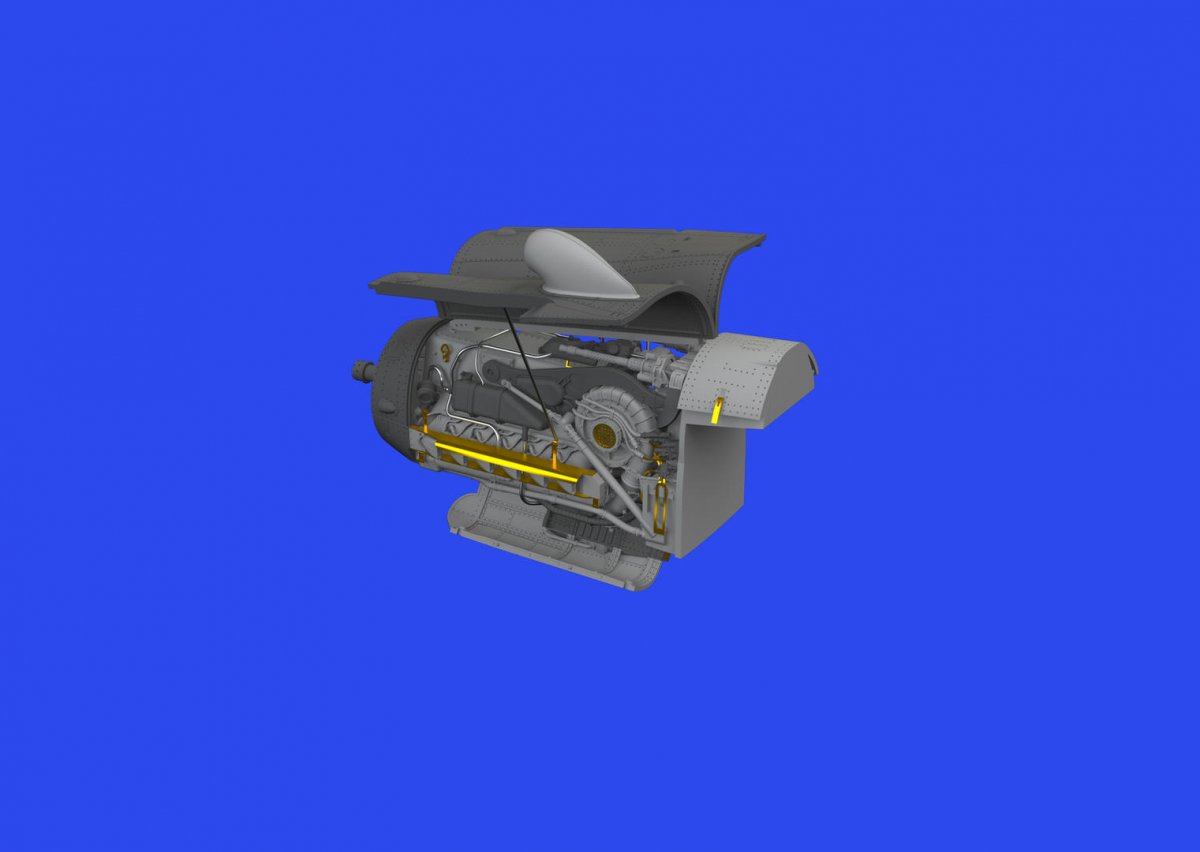 Moteur Bf 109K-4 Eduard 648902 EDUARD 1/48 – immagine 3