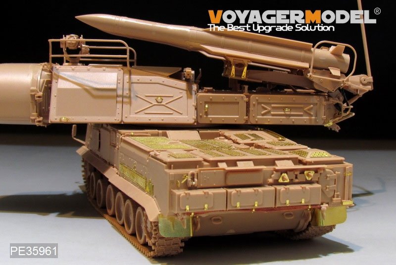 Kit de modernisation Voyager Model PE35961 pour système de missiles de défense aérienne russe moderne 9K37M1 BUK, compatible avec le modèle MENG SS-014 au 1/35 – Bild 9