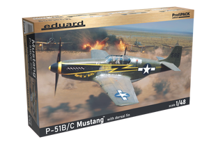 Eduard 82108 P-51B/C Mustang avec aileron dorsal 1/48