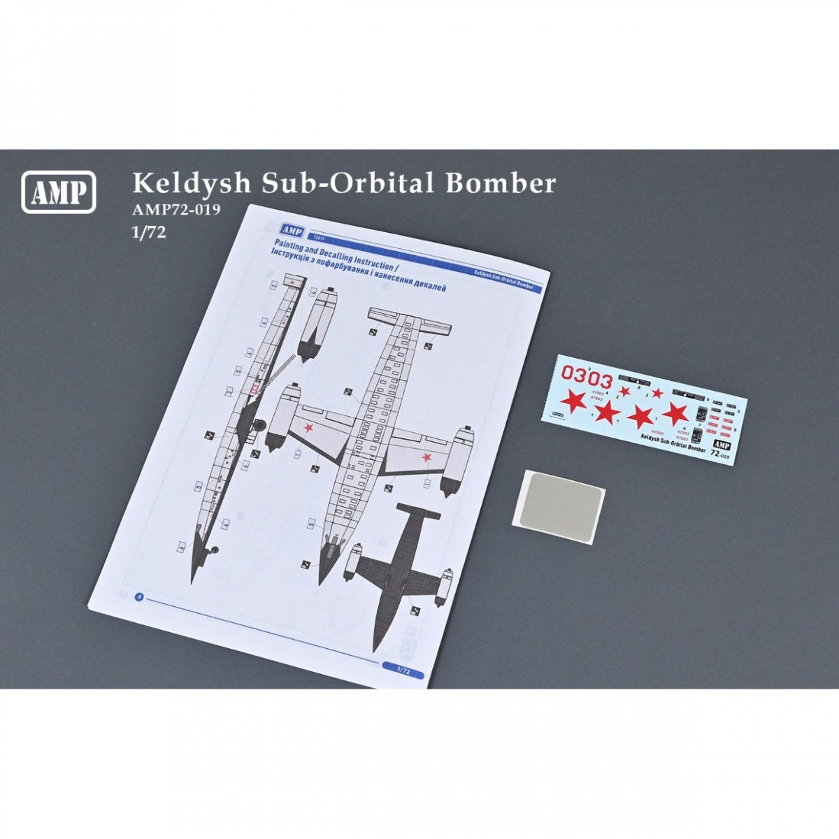 AMP 72019 Bombardier suborbital Keldysh 1/72 – immagine 6