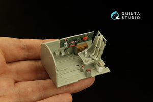 Quinta Studio QD32148 P-47D Thunderbolt Bubbletop Early, intérieur imprimé en 3D et coloré sur papier décalcomanie (Trumpeter), échelle 1/32 – image 5