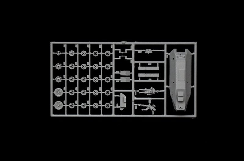 Italeri 7077 Sd.Kfz. 251/8 AMBULANCES 1/72 – immagine 8