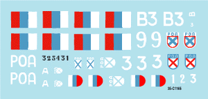 Star Decals 35-C1165 Axis Tank Mix #4 1/35 – Bild 2