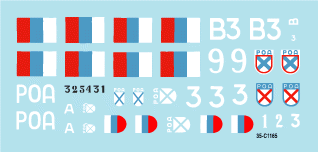 Star Decals 35-C1165 Axis Tank Mix #4 1/35 – Bild 2