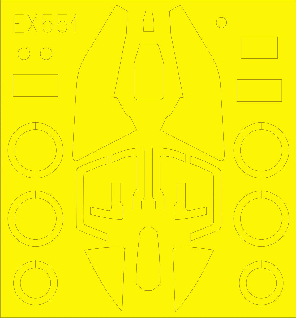 Eduard EX551 Su-17 M3/M4 KITTY HAWK 1/48