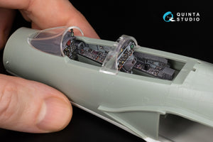 Quinta Studio QD+48488 F-4D Phantom II (première génération) Intérieur imprimé en 3D et coloré sur papier décalcomanie (Academy) (avec pièces en résine imprimées en 3D) 1/48 – Bild 13