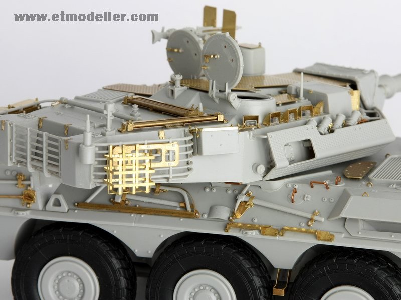 ET Modèle E35-003 Armée espagnole moderne VRC-105 Centauro RCV (Pour TRUMPETER 00388) (1/35) – image 8