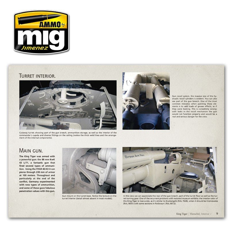 AMMO de Mig Jimenez 6022 KING TIGER - GUIDE DU MODÉLISTE VISUEL (Anglais) – Bild 4