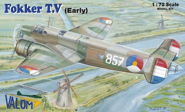 Valom 72103 Fokker TV (début) 1/72