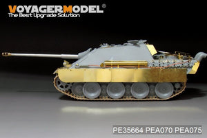 Bac de nettoyage pour tiges Voyager modèle PEA070 pour Panther/Jagdpanther (Tous modèles) 1/35