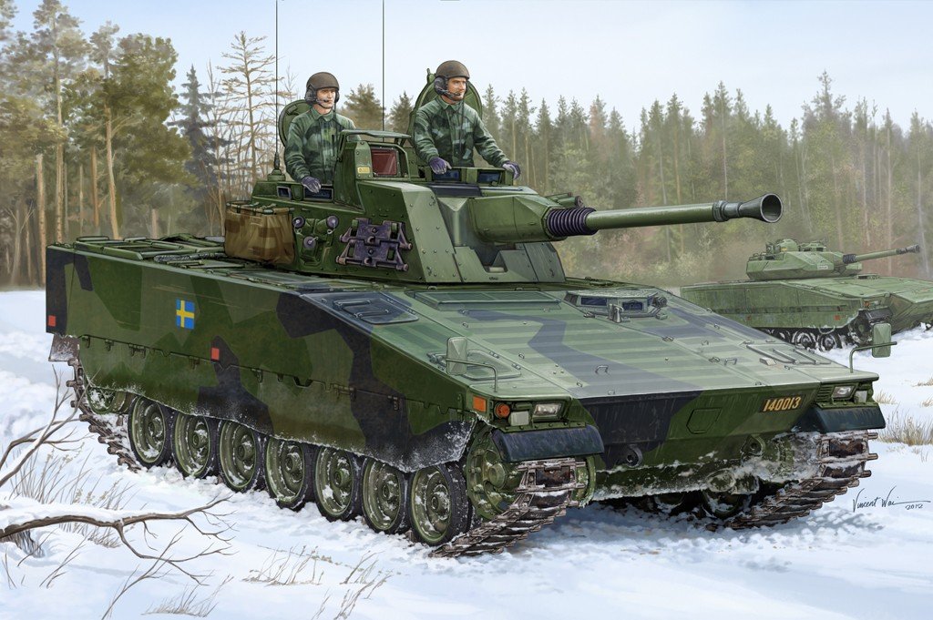 Hobby Boss 82474 CV90-40 VCI suédois (1/35)