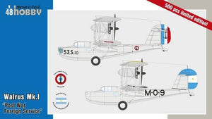 Special Hobby 48164 Walrus Mk.I Service étranger d&amp;#39;après-guerre (1/48)