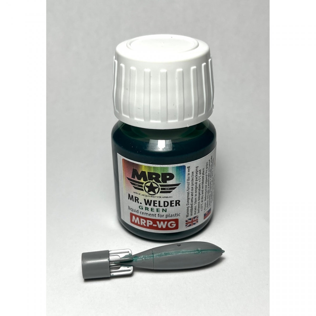 Mr. PaintMr. WELDER Colle liquide verte pour plastique 30 ml 