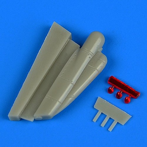 Nacelle de mentonnière Quickboost QB72566 F-14A/B Tomcat avec antenne ECM pour Hasegawa 1/72