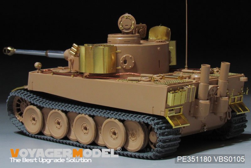 Maquette Voyager PE351180 Char Tiger I allemand de la Seconde Guerre mondiale, production initiale (pour RFM 5075) 1/35 – image 2