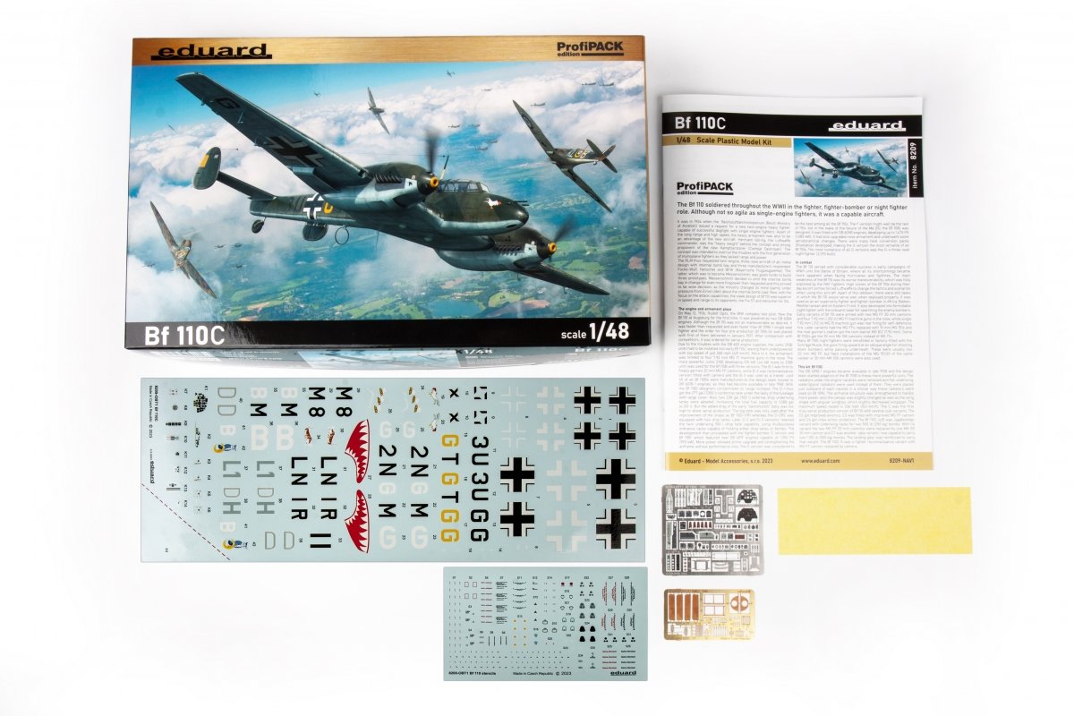 Eduard 8209 Bf 110C 1/48  – Bild 3