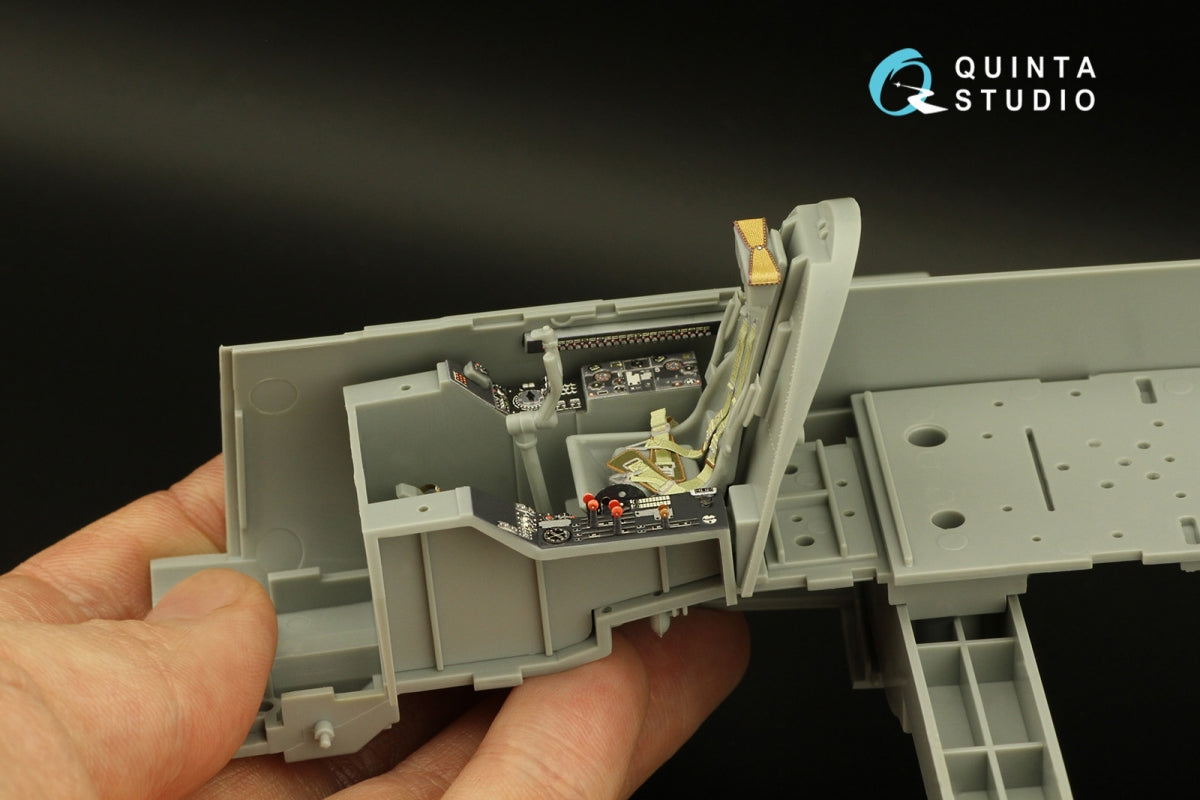 Intérieur imprimé en 3D et coloré sur papier décalcomanie Quinta Studio QD32160 Do 335A-10 (HK models) 1/32 – image 13
