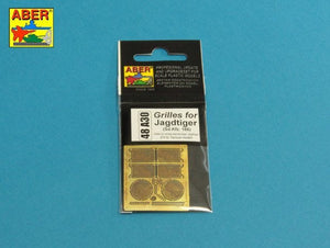 Aber 48A30 Grilles pour Sd.Kfz.186 Jagdtiger 1/48 – immagine 3