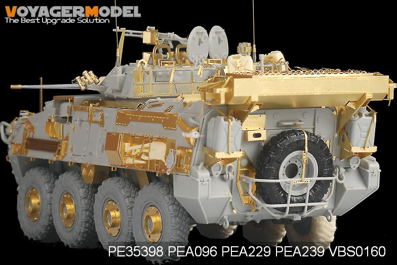 Coffre de rangement familial Voyager Model PEA239 LAV-3 canadien moderne (pour TRUMPETER) 1/35 – immagine 2