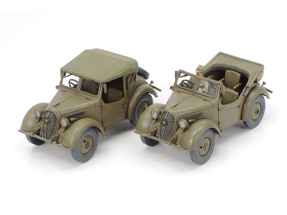 Tamiya 25217 Mitsubishi Ki-46 III Type 100 &amp;amp; 4X4 Véhicule léger Kurogane Set 1/48 – imagen 5