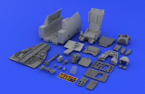 Intérieur du MiG-21MF Eduard 648036 (fin de série) au 1/48 (Eduard)