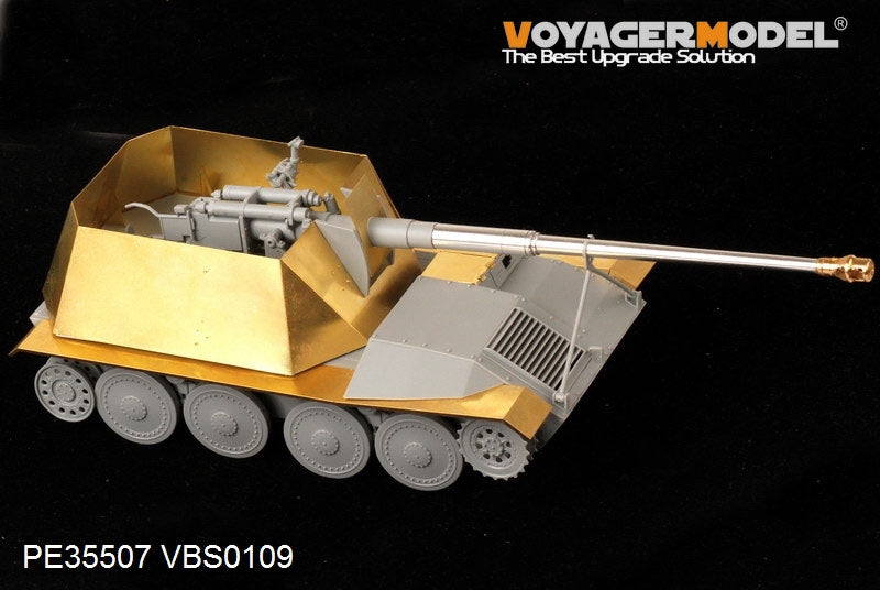 Maquette Voyager PE35507 Canon à vent allemand Pak 43 de 88 mm (Seconde Guerre mondiale) avec garde-boue pour DRAGON 6728 au 1/35 – Bild 2