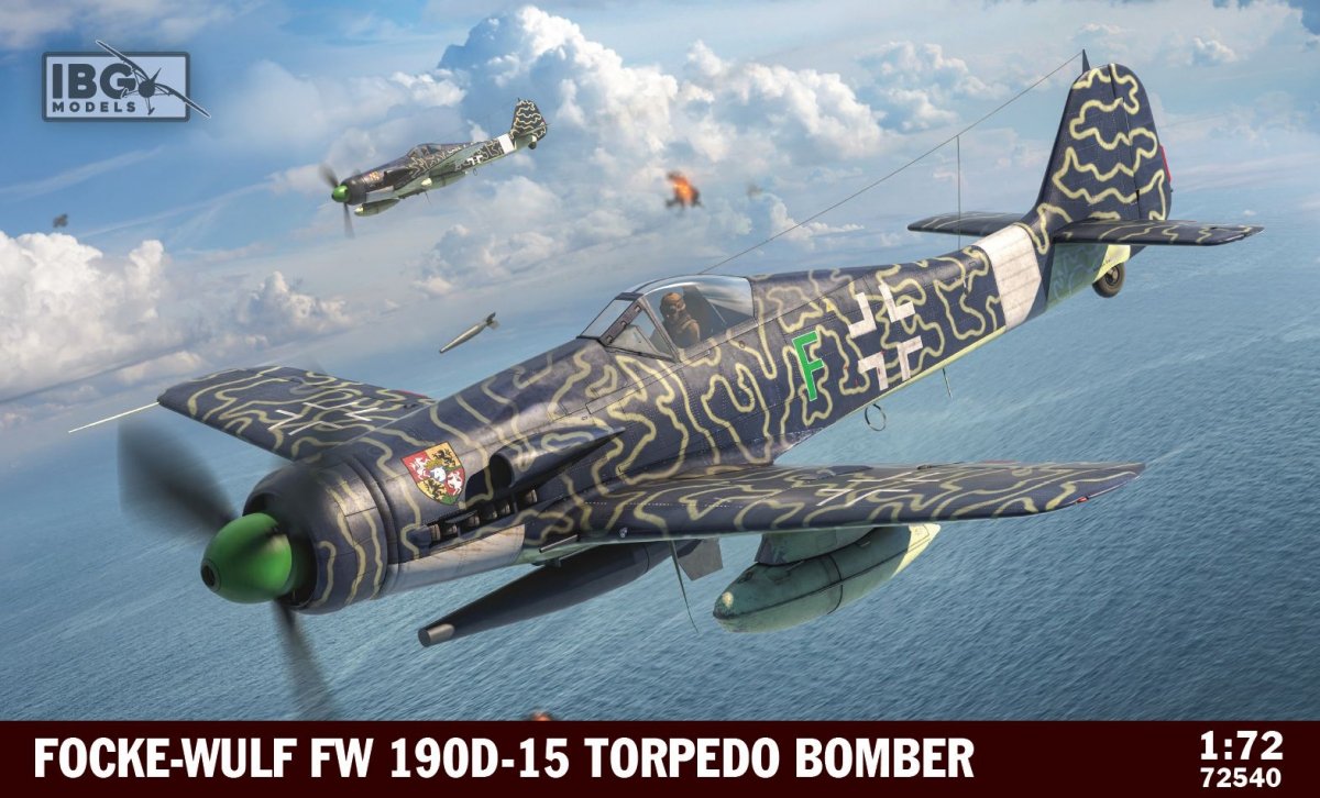 IBG 72540 Bombardier torpilleur Focke Wulf Fw 190D-15 1/72