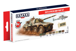Hataka HTK-AS92 South African Army paint set (8x17ml)