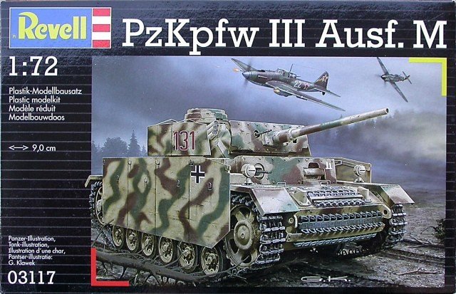 Revell 03117 PzKpfw. III Ausf. M 1/72