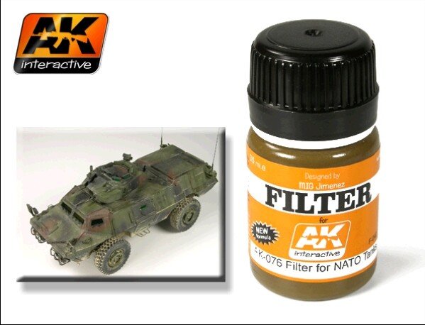 Filtre AK Interactive AK076 pour réservoirs OTAN 35 ml