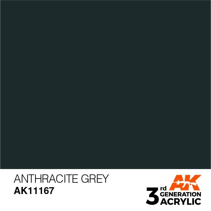 AK Interactive AK11167 GRIS ANTHRACITE – STANDARD 17 ml