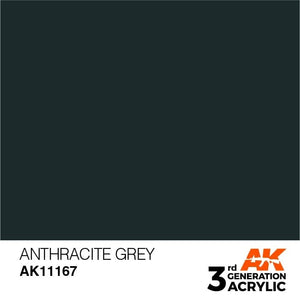 AK Interactive AK11167 GRIS ANTHRACITE – STANDARD 17 ml