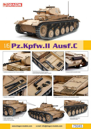 Dragon 75045 Pz.Kpfw.II Ausf. C1/6