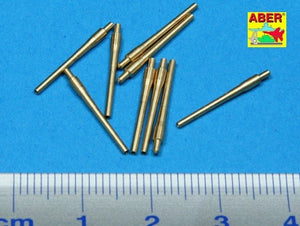 Aber 1/700L-12 Ensemble de 9 canons courts de 406 mm pour navires : North Carolina, Washington 1/700 – Bild 2