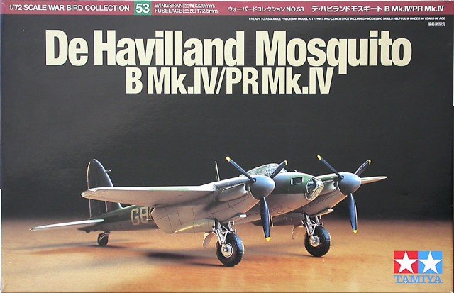 Tamiya 60753 De Havilland Mosquito B Mk.IV/PR Mk.IV 1/72