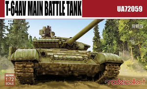 Modelcollect UA72059 Char de combat principal T-64AV (1/72)