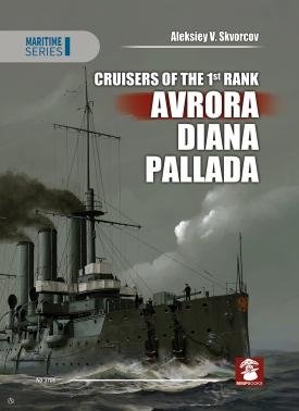 MMP Books 78562 Maritime : Croiseurs de 1er rang. Avrora, Diana, Pallada EN