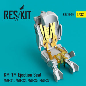RESKIT RSU32-0050 KM-1M SIÈGE ÉJECTION (MIG-21, MIG-23, MIG-25, MIG-27) 1/32