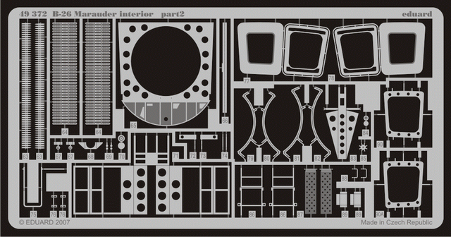 Intérieur du B-26 Eduard 49372 au 1/48 Revell  – image 3