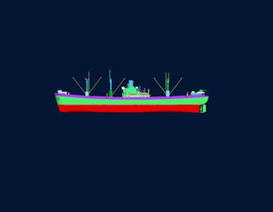 Trumpeter 05755 SS Jeremiah O&amp;#39;Brien Liberty Ship 1/700 – image 4