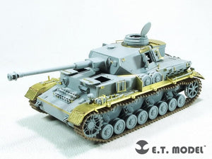 Maquette ET E35-289 Pz.Kpfw.IV Ausf.H Basique (Version intermédiaire) allemand de la Seconde Guerre mondiale pour DRAGON au 1/35