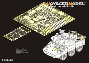 Maquette Voyager PE35985 AMX-10RCR T-40M IFV français moderne, modèle de base pour Tiger, échelle 1/35 (réf. 4665)